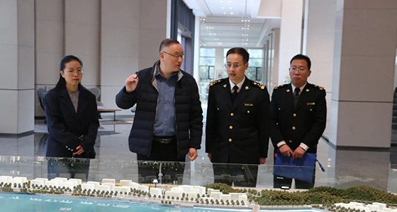 丽水海关关长洪壮一行调研尊龙凯时集团